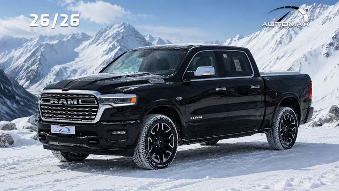 New RAM 1500 V Facelift, 5.7 l, 2026 in Dubai by Automax®, Black color.  | AUTO.AE | Listing #270674