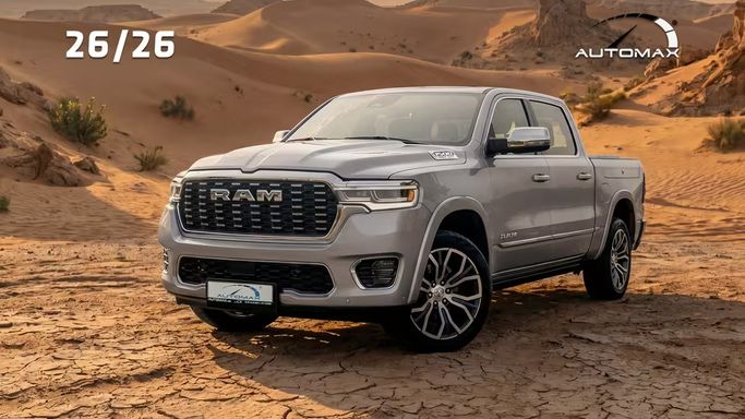 Новый RAM 1500 Crew Cab V (DT) Рестайлинг, 3.0 л, 2026 в Дубае от Automax® Серебристый цвет.  | AUTO.AE | Объявление #270724
