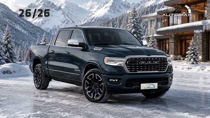 Новый RAM 1500 Crew Cab V (DT) Рестайлинг, 3.0 л, 2026 в Дубае от Automax® Черный цвет.  | AUTO.AE | Объявление #270730