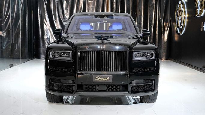 New Rolls-Royce Cullinan I, 6.7 l, 2024 in Dubai by Dourado Luxury Car, Black color. European Specs | AUTO.AE
