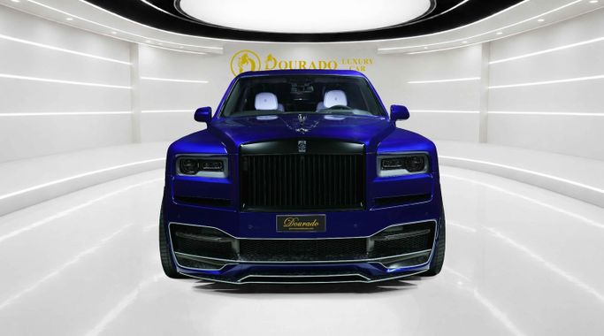 Used ⁦Rolls-Royce Cullinan RR31, 6.7 l, 2019⁩ in UAE, Dubai by Dourado Luxury Cars, Blue color. GCC Specs | AUTO.AE | Listing #214241