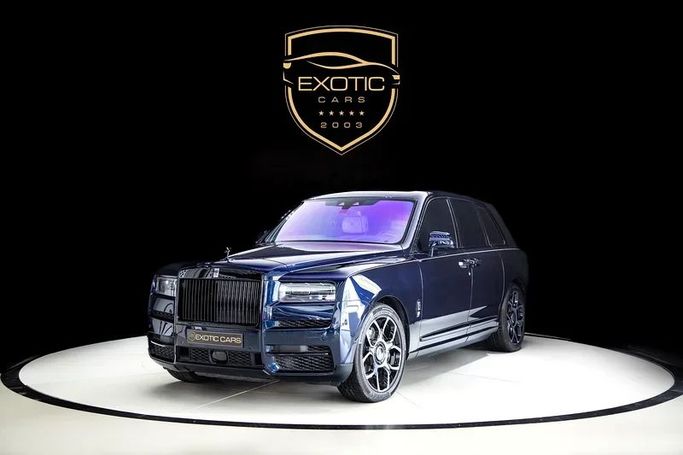 Подержанный Rolls-Royce Cullinan I, 6.7 л, 2021 в Дубае от Exotic Cars Синий цвет. Other | AUTO.AE