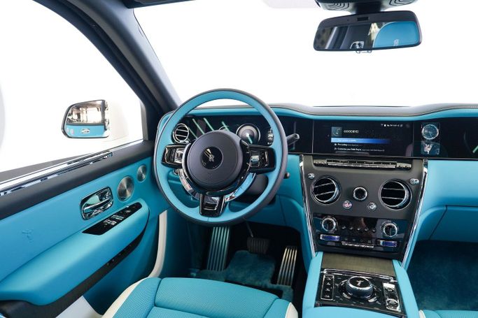 New Rolls-Royce Cullinan Black Badge I Facelift, 6.7 l, 2026 in Dubai by Exotic Cars, White color. Other | AUTO.AE