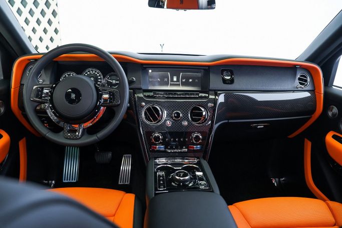 Used Rolls-Royce Cullinan Black Badge I, 6.7 l, 2023 in Dubai by Exotic Cars, Black color. GCC Specs | AUTO.AE