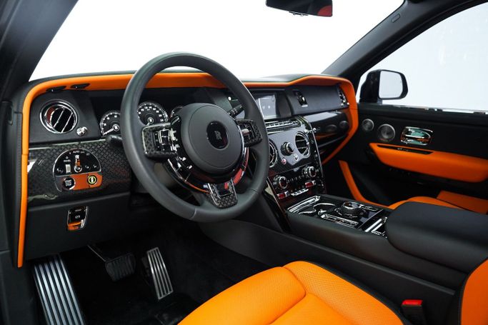 Used Rolls-Royce Cullinan Black Badge I, 6.7 l, 2023 in Dubai by Exotic Cars, Black color. GCC Specs | AUTO.AE