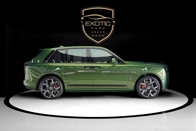 New Rolls-Royce Cullinan Black Badge I Facelift, 6.7 l, 2025 in Dubai by Exotic Cars, Green color. Other | AUTO.AE