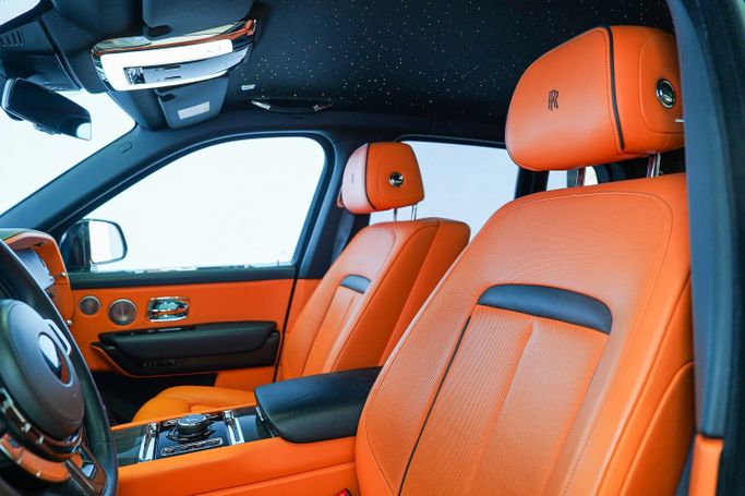 Used Rolls-Royce Cullinan Black Badge I, 6.7 l, 2022 in Dubai by Exotic Cars, Black color. Other | AUTO.AE