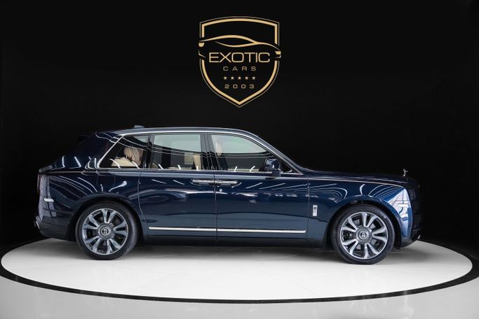Used Rolls-Royce Cullinan I, 6.7 l, 2020 in Dubai by Exotic Cars, Blue color. GCC Specs | AUTO.AE