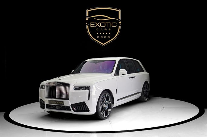 Новый Rolls-Royce Cullinan Black Badge I Рестайлинг, 6.7 л, 2026 в ОАЭ, Дубай от Exotic Cars Белый цвет. Other | AUTO.AE | Объявление #277148