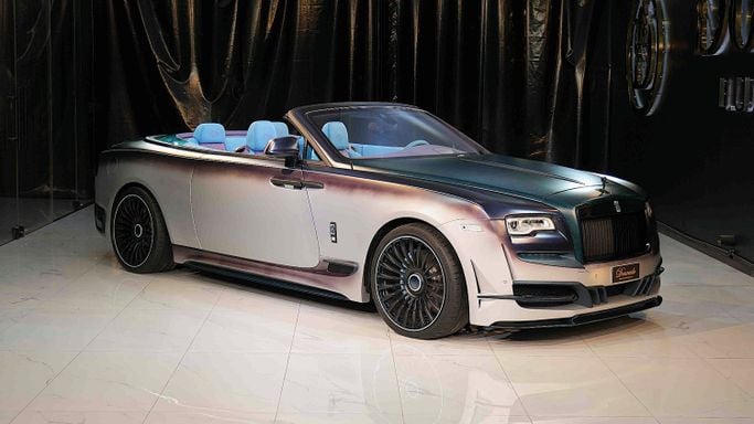 Used Rolls-Royce Dawn, 6.6 l, 2020 in Dubai by Dourado Luxury Car, Silver color. European Specs | AUTO.AE
