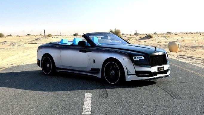 Used Rolls-Royce Dawn, 6.6 l, 2020 in Dubai by Dourado Luxury Car, Silver color. European Specs | AUTO.AE