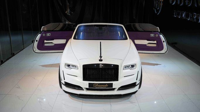 Used Rolls-Royce Dawn, 6.6 l, 2020 in Dubai by Dourado Luxury Car, White color. European Specs | AUTO.AE