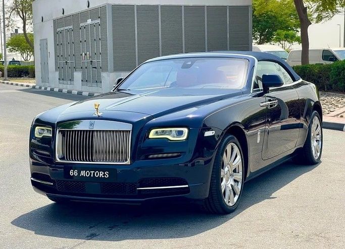 Used Rolls-Royce Dawn, 6.6 l, 2016 in Dubai by 66 Motors, Blue color. GCC Specs | AUTO.AE