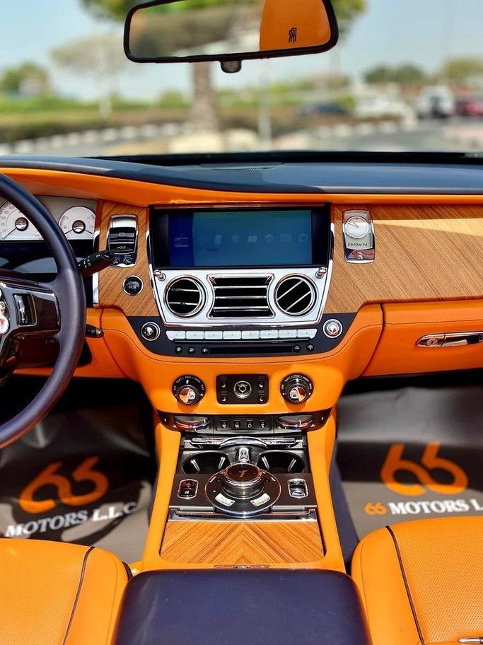 Used Rolls-Royce Dawn, 6.6 l, 2016 in Dubai by 66 Motors, Blue color. GCC Specs | AUTO.AE