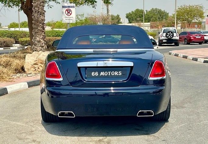 Used Rolls-Royce Dawn, 6.6 l, 2016 in Dubai by 66 Motors, Blue color. GCC Specs | AUTO.AE