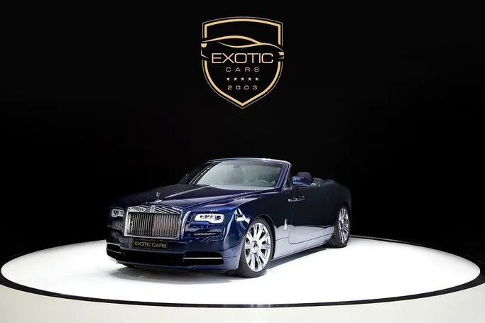 Подержанный Rolls-Royce Dawn, 6.6 л, 2017 в Дубае от Exotic Cars Синий цвет. Other | AUTO.AE