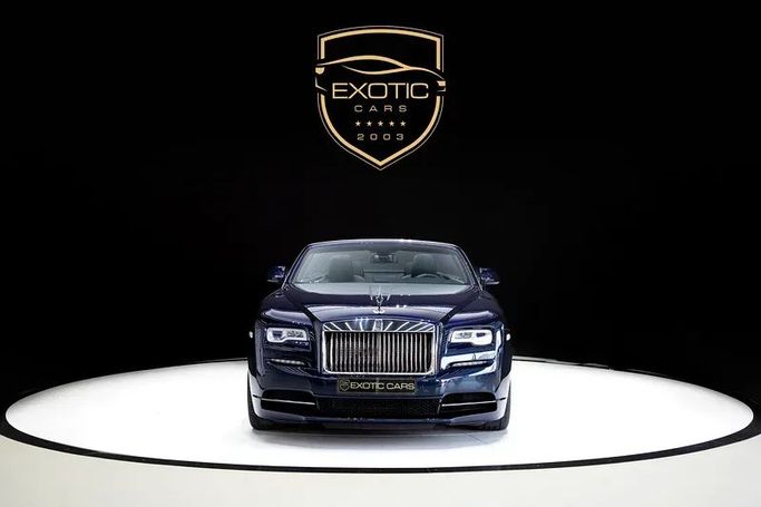 Подержанный Rolls-Royce Dawn, 6.6 л, 2017 в Дубае от Exotic Cars Синий цвет. Other | AUTO.AE