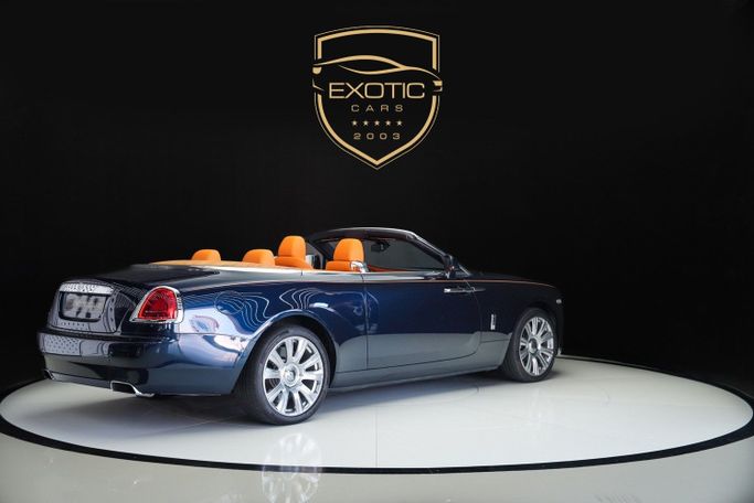 Used Rolls-Royce Dawn, 6.6 l, 2016 in Dubai by Exotic Cars, Blue color. GCC Specs | AUTO.AE