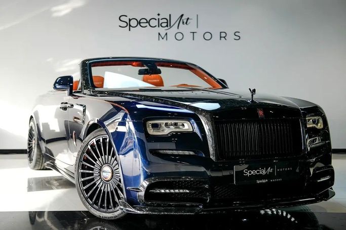 Used Rolls-Royce Dawn Black Badge, 6.6 l, 2017 in Dubai by Special Art Motors, Blue color. European Specs | AUTO.AE