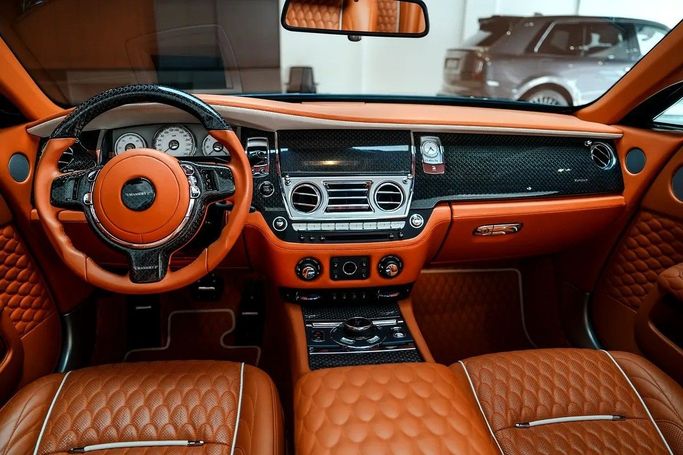 Used Rolls-Royce Dawn Black Badge, 6.6 l, 2017 in Dubai by Special Art Motors, Blue color. European Specs | AUTO.AE