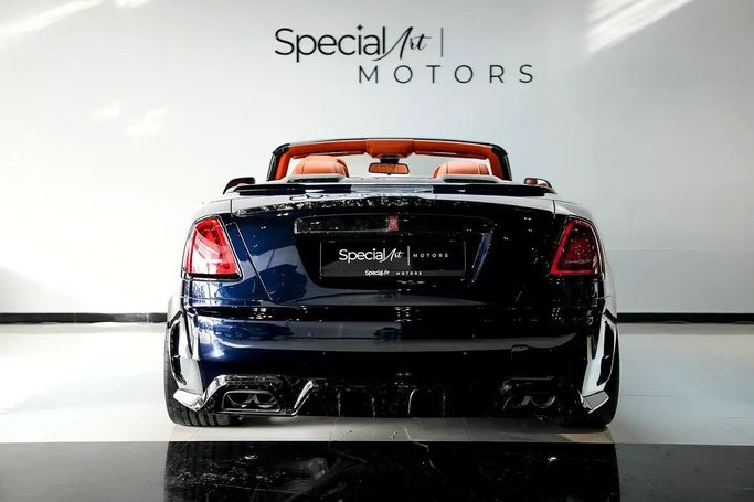 Used Rolls-Royce Dawn Black Badge, 6.6 l, 2017 in Dubai by Special Art Motors, Blue color. European Specs | AUTO.AE