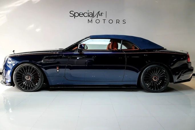 Used Rolls-Royce Dawn Black Badge, 6.6 l, 2017 in Dubai by Special Art Motors, Blue color. European Specs | AUTO.AE