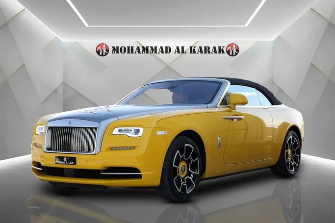 مستعملة Rolls-Royce Dawn, 6.6 l, 2018 في في دبي من Mohammad Alkarak Motors، اللون أصفر. مواصفات الخليج | AUTO.AE | إعلان #254446