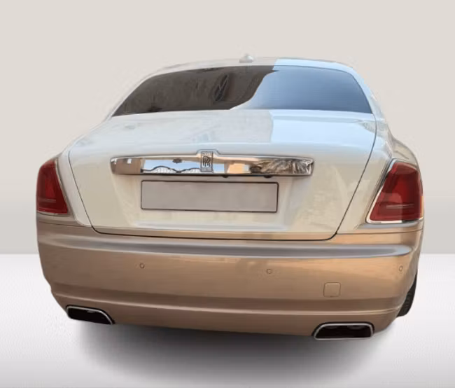 Used Rolls-Royce Ghost I, 6.6 l, 2014 in Dubai by Gulf Motors, Brown color. GCC Specs | AUTO.AE