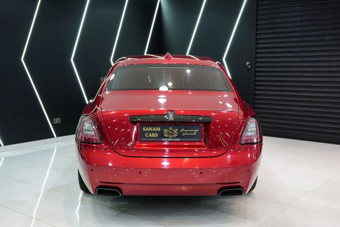 Used Rolls-Royce Ghost Black Badge II, 6.7 l, 2022 in Dubai by Sanam Cars, Red color. GCC Specs | AUTO.AE