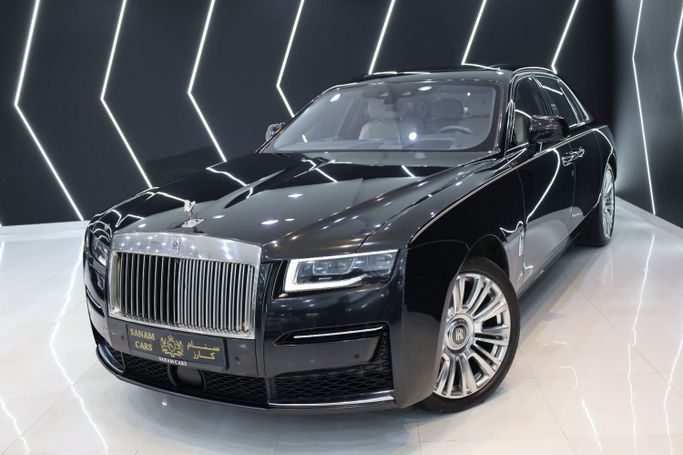 Used Rolls-Royce Ghost II, 6.7 l, 2021 in Dubai by Sanam Cars, Black color. GCC Specs | AUTO.AE