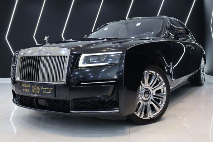 Used Rolls-Royce Ghost II, 6.7 l, 2021 in Dubai by Sanam Cars, Black color. GCC Specs | AUTO.AE