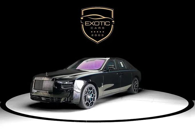 Новый Rolls-Royce Ghost Black Badge II Рестайлинг (Series II), 6.7 л, 2025 в Дубае от Exotic Cars Черный цвет. GCC | AUTO.AE