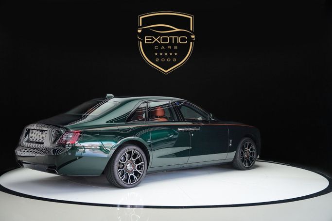 Used Rolls-Royce Ghost Black Badge II Facelift (Series II), 6.7 l, 2024 in Dubai by Exotic Cars, Green color. GCC Specs | AUTO.AE