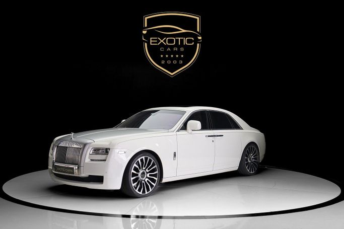 Used Rolls-Royce Ghost I, 6.6 l, 2011 in Dubai by Exotic Cars, White color. Other | AUTO.AE