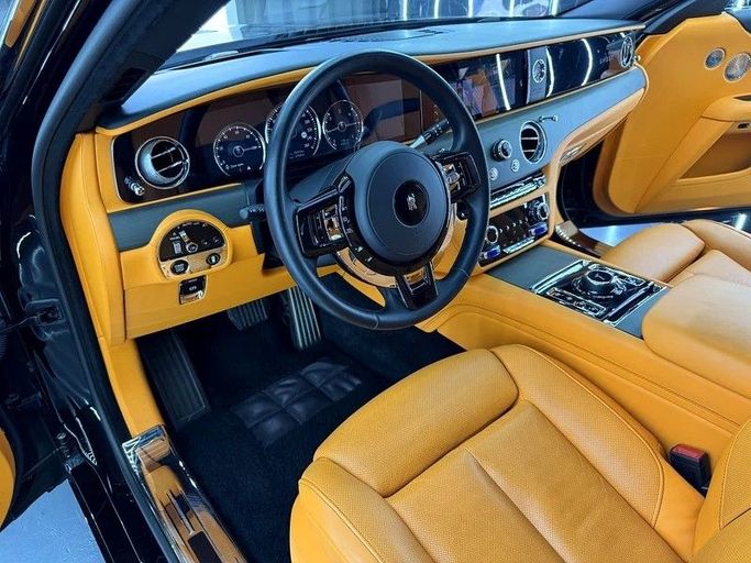 Used Rolls-Royce Ghost II, 6.7 l, 2021 in Dubai by Zeus Motors, Black color. GCC Specs | AUTO.AE