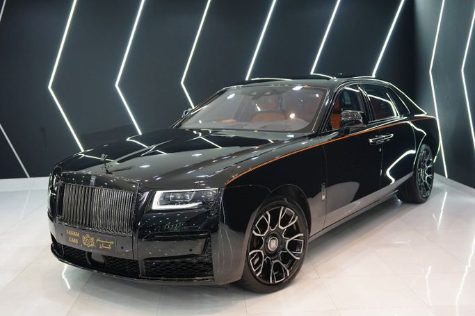 مستعملة Rolls-Royce Ghost Black Badge ثانياً, 6.7 l, 2024 في في دبي من Sanam Cars، اللون أسود. مواصفات الخليج | AUTO.AE | إعلان #259026