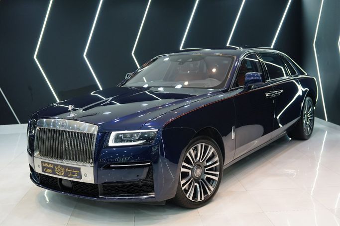 مستعملة Rolls-Royce Ghost Extended ثانياً, 6.7 l, 2024 في في دبي من Sanam Cars، اللون أزرق داكن. مواصفات الخليج | AUTO.AE | إعلان #259027