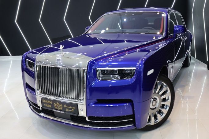 New Rolls-Royce Phantom VIII, 6.7 l, 2024 in Dubai by Sanam Cars, Blue color. GCC Specs | AUTO.AE