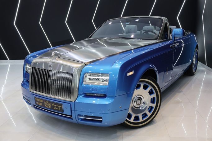 Used Rolls-Royce Phantom VII Facelift (Series II), 6.7 l, 2015 in Dubai by Sanam Cars, Light Blue color. GCC Specs | AUTO.AE