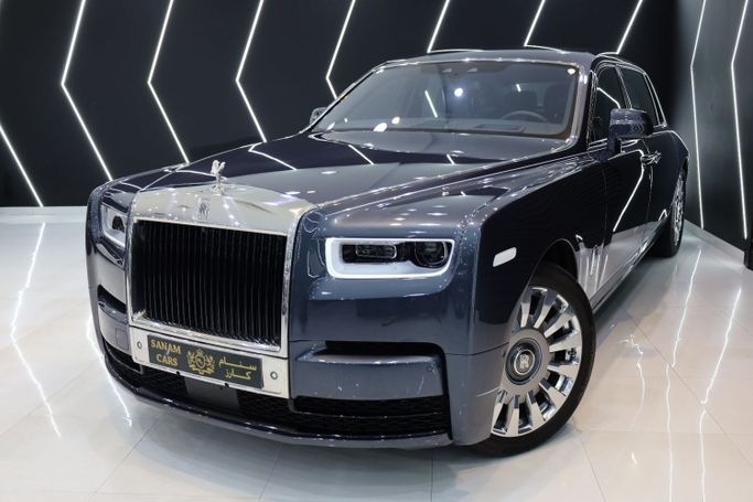 Used Rolls-Royce Phantom VIII, 6.7 l, 2021 in Dubai by Sanam Cars, Blue color. GCC Specs | AUTO.AE