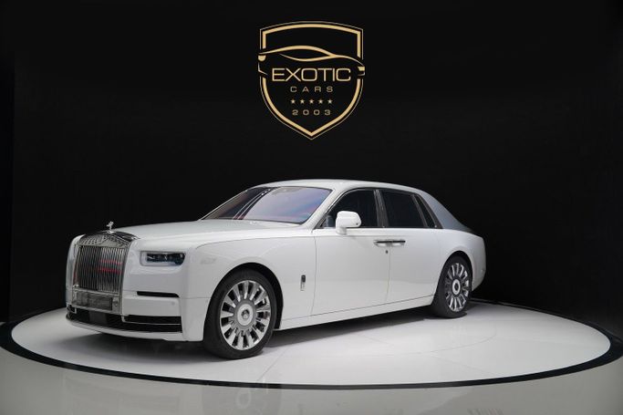 Used Rolls-Royce Phantom VIII, 6.7 l, 2019 in Dubai by Exotic Cars, White color. GCC Specs | AUTO.AE