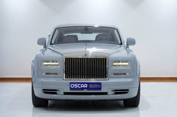 Used Rolls-Royce Phantom VII Facelift (Series II), 6.7 l, 2014 in Dubai by Oscar Motors, Grey color. GCC Specs | AUTO.AE