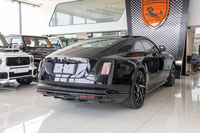 New Rolls-Royce Spectre, 2025 in Dubai by Laith Alobaidi Motors, Black color. European Specs | AUTO.AE