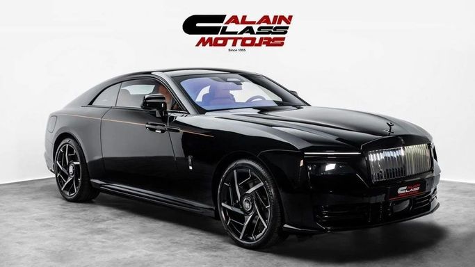 Новый Rolls-Royce Spectre, 2025 в Дубае от Al Ain Class Motors Черный цвет. GCC | AUTO.AE