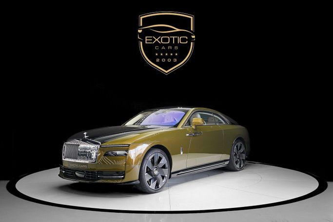 Used Rolls-Royce Spectre, 2024 in Dubai by Exotic Cars, Green color. Other | AUTO.AE