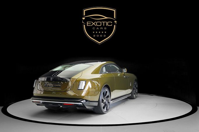 Used Rolls-Royce Spectre, 2024 in Dubai by Exotic Cars, Green color. Other | AUTO.AE