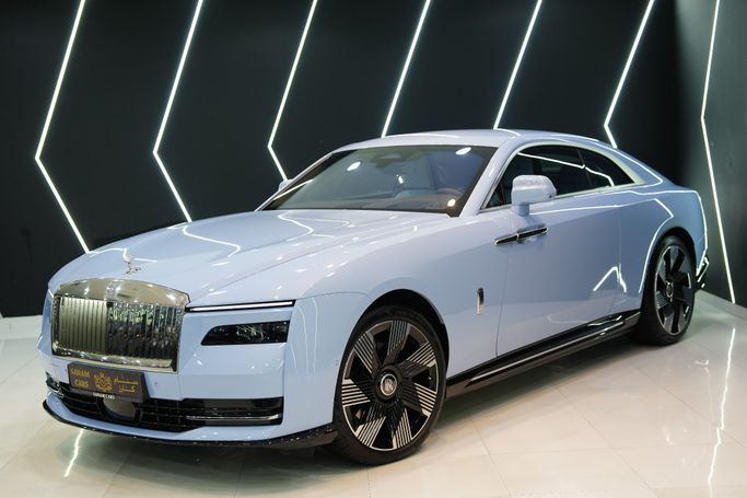 Used Rolls-Royce Spectre, 2024 in Dubai by Sanam Cars, Light Blue color. GCC Specs | AUTO.AE | Listing #263746