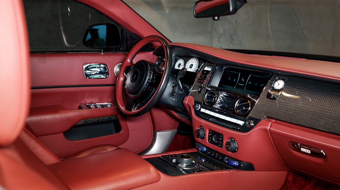 Rolls-Royce Wraith, 2021 business coupe for rent in Dubai by DEIZ, red color | AUTO.AE