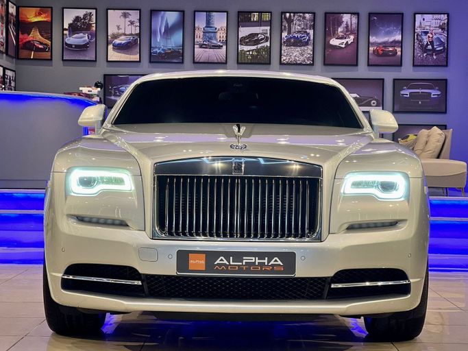 Used Rolls-Royce Wraith, 6.6 l, 2017 in Dubai by Alpha Motors, Silver color. GCC Specs | AUTO.AE