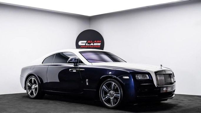 Used Rolls-Royce Wraith, 6.6 l, 2015 in Dubai by Al Ain Class Motors, Blue color. GCC Specs | AUTO.AE